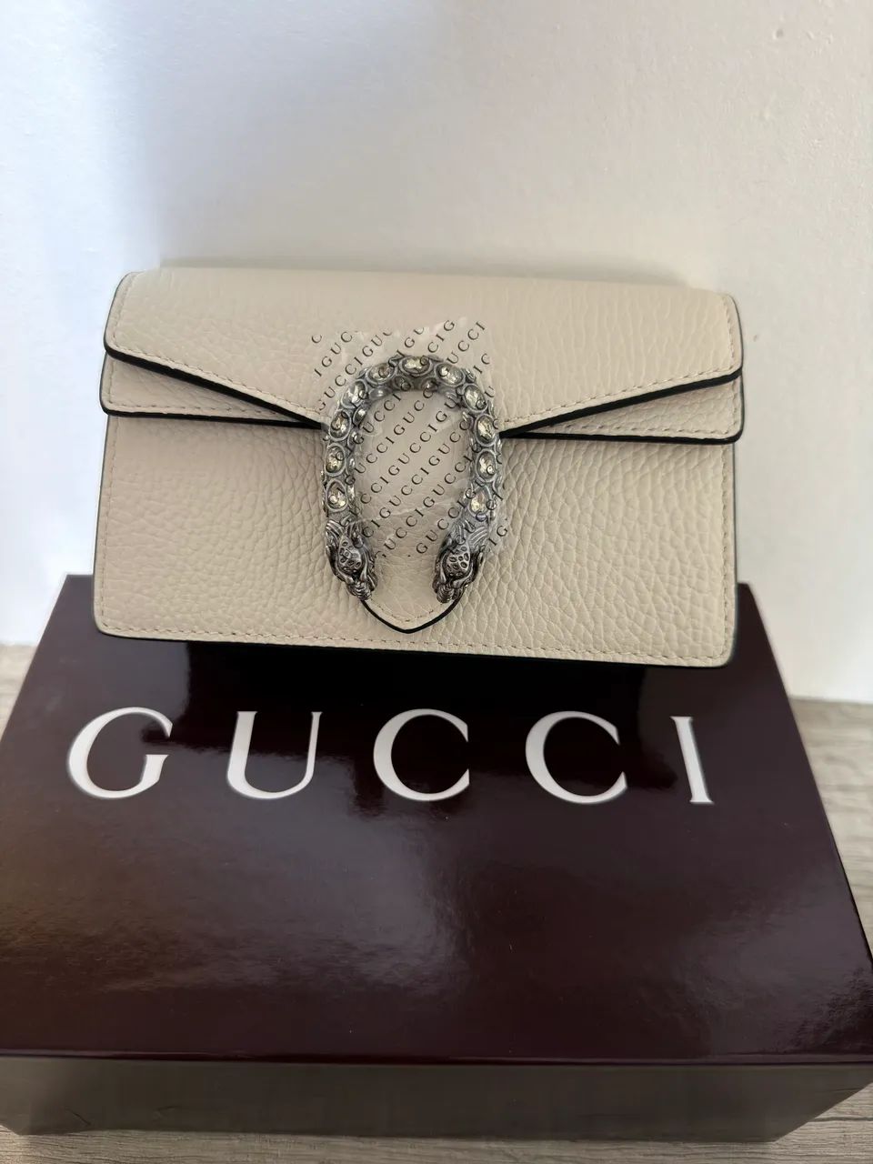 Bolsa clutch Dionysus branca mini - Foto 4