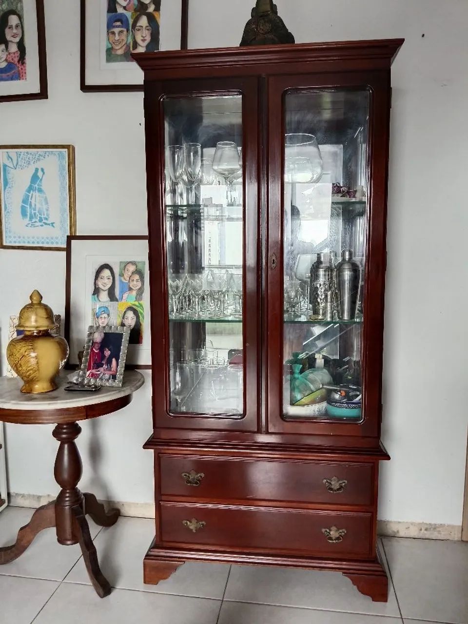 Cristaleira Antiga  - Foto 2