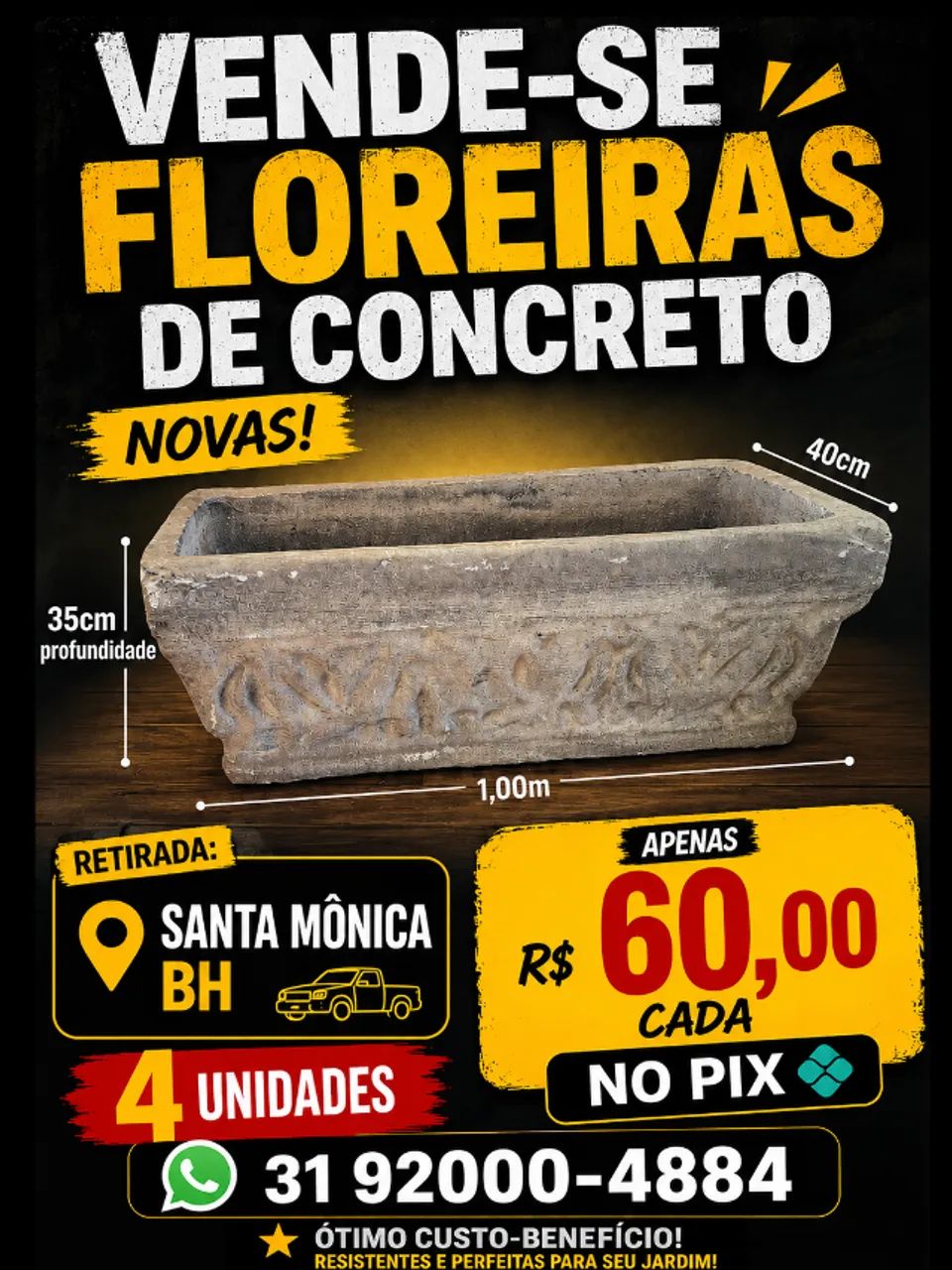 Vende-se floreiras - Foto 2