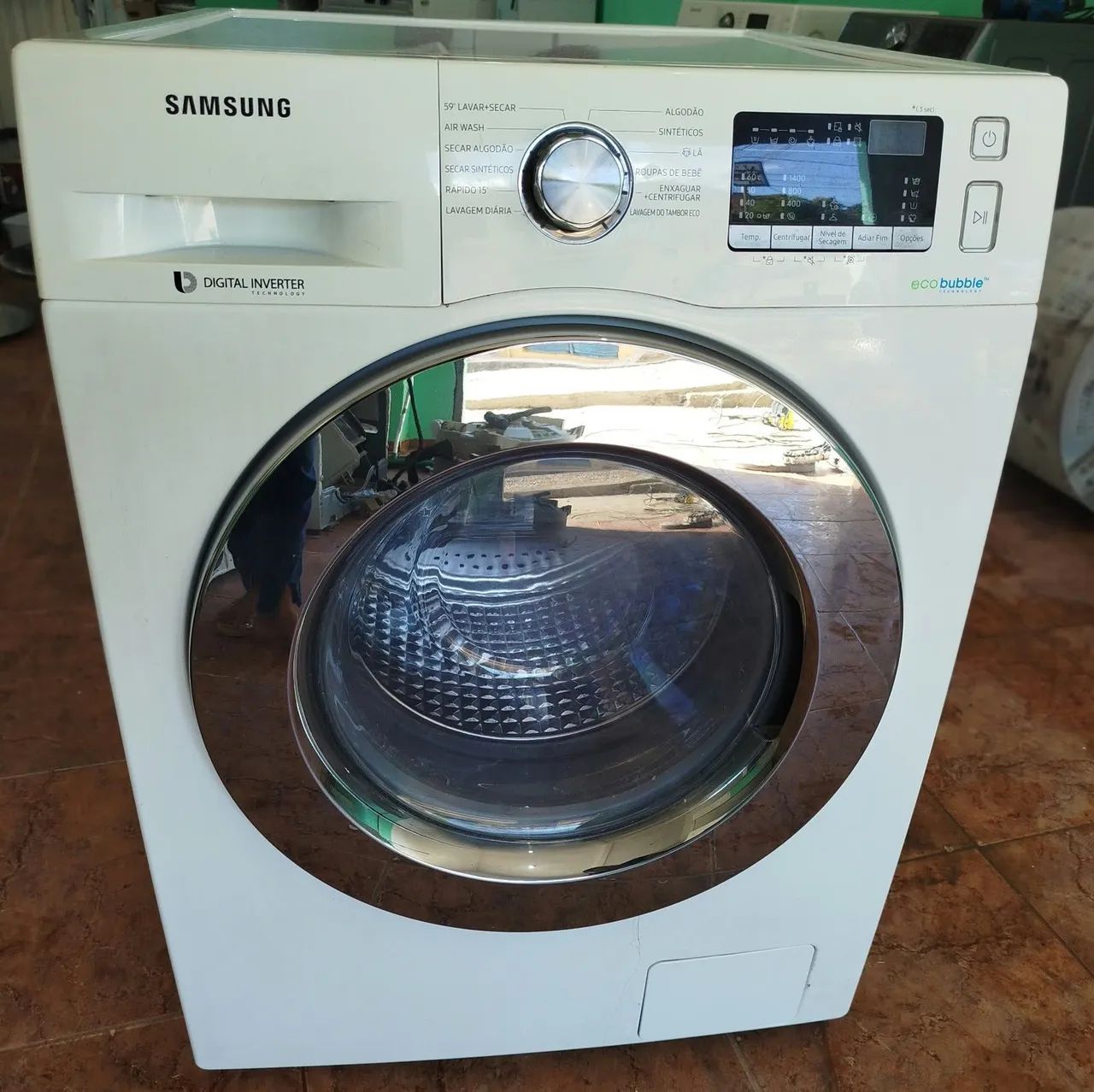 Lava e seca Samsung 10.2kg ecobubble 