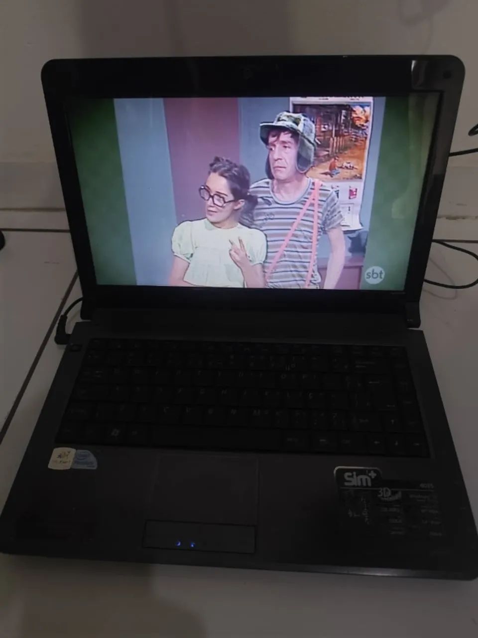 Notebook SIM - Funcionando | Intel Pentium | 4GB RAM | HD 320GB
