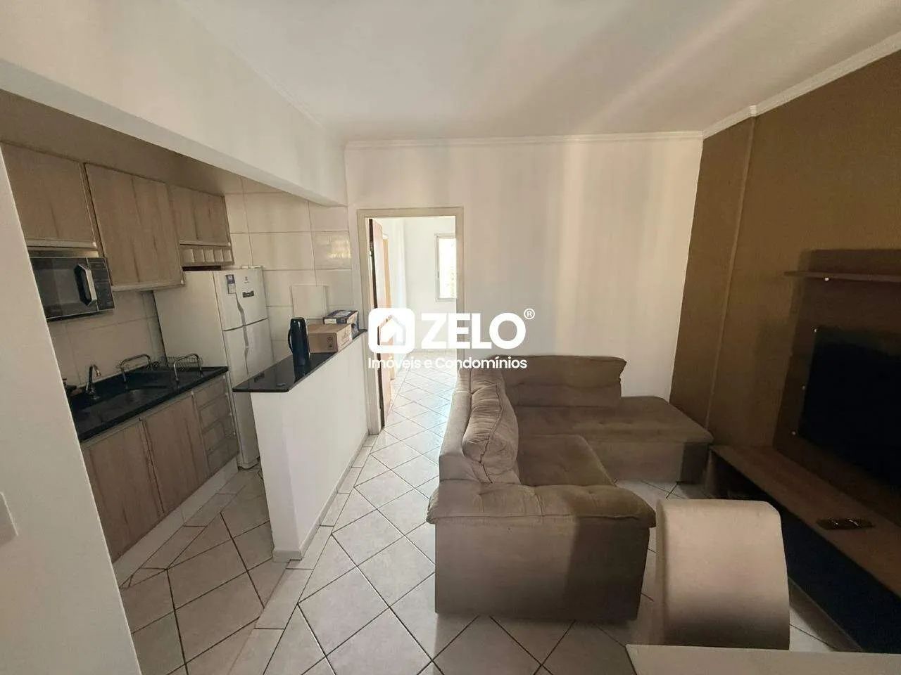 Apartamento mobiliado de 1 quarto para alugar no Centro de Campinas - Foto 3