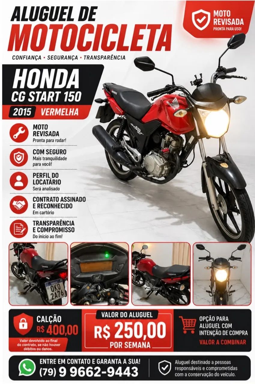 Aluguel de moto