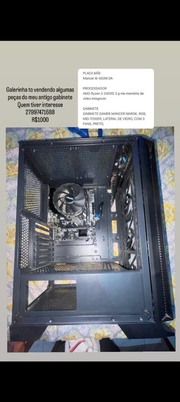 Vende-se peças  de computador 