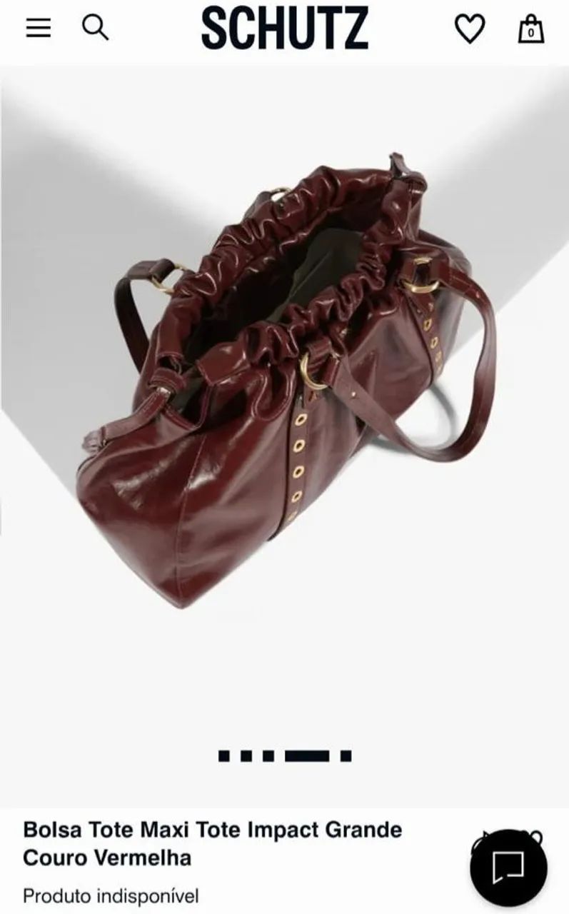 BOLSA NOVA SHULTZ COURO - Foto 2