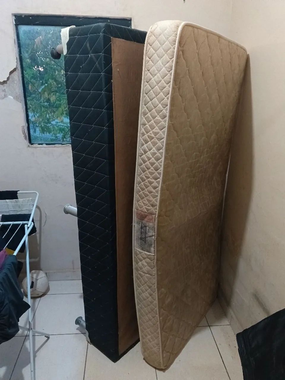 CAMA SOLTEIRO C/ COLCHÃO 