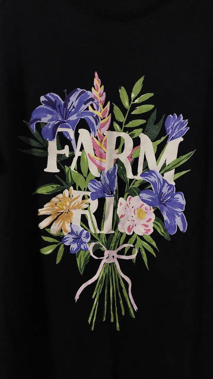 Tshirt Farm Preta - Foto 3