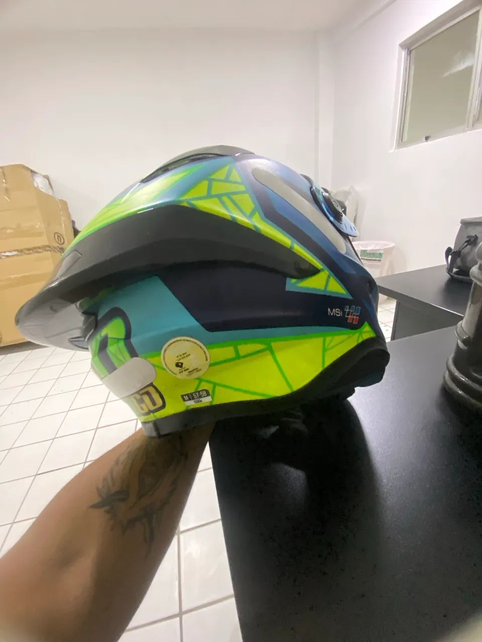 Capacete MT edição moto GP - Foto 2