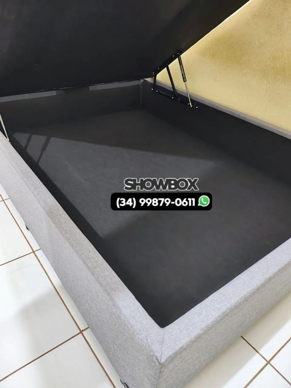 Box Baú Casal Blindado Novo com Entrega Grátis  - Foto 4
