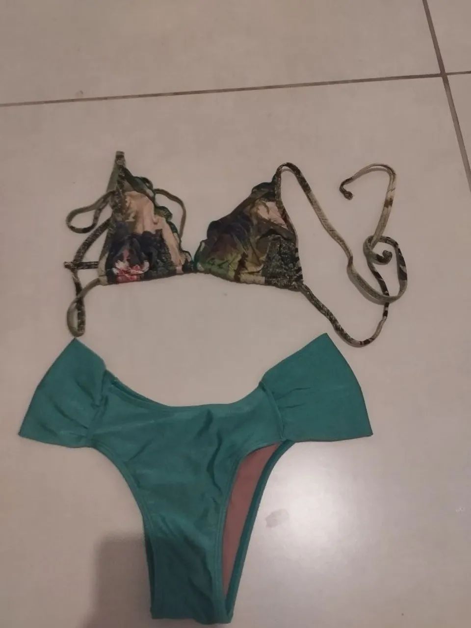 Biquíni verde 