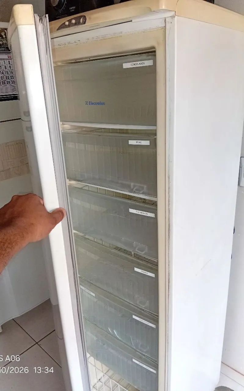 Freezer 250 lt  com sete divisões. - Foto 2