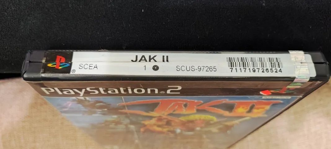 Jak II - PS2 - Original e Completo (Black Label) - Naughty Dog