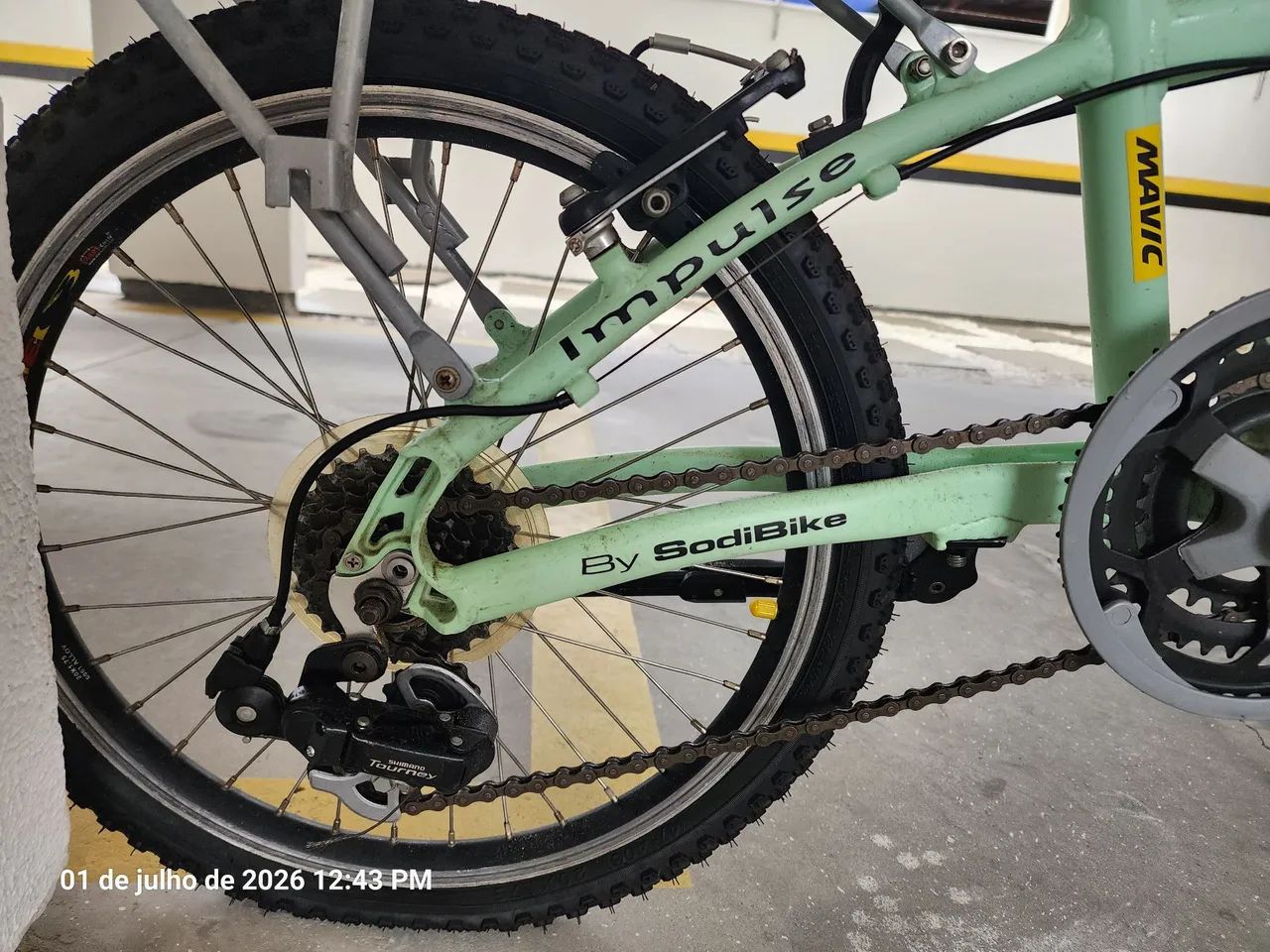 Bicicleta Dobrável  - Foto 3