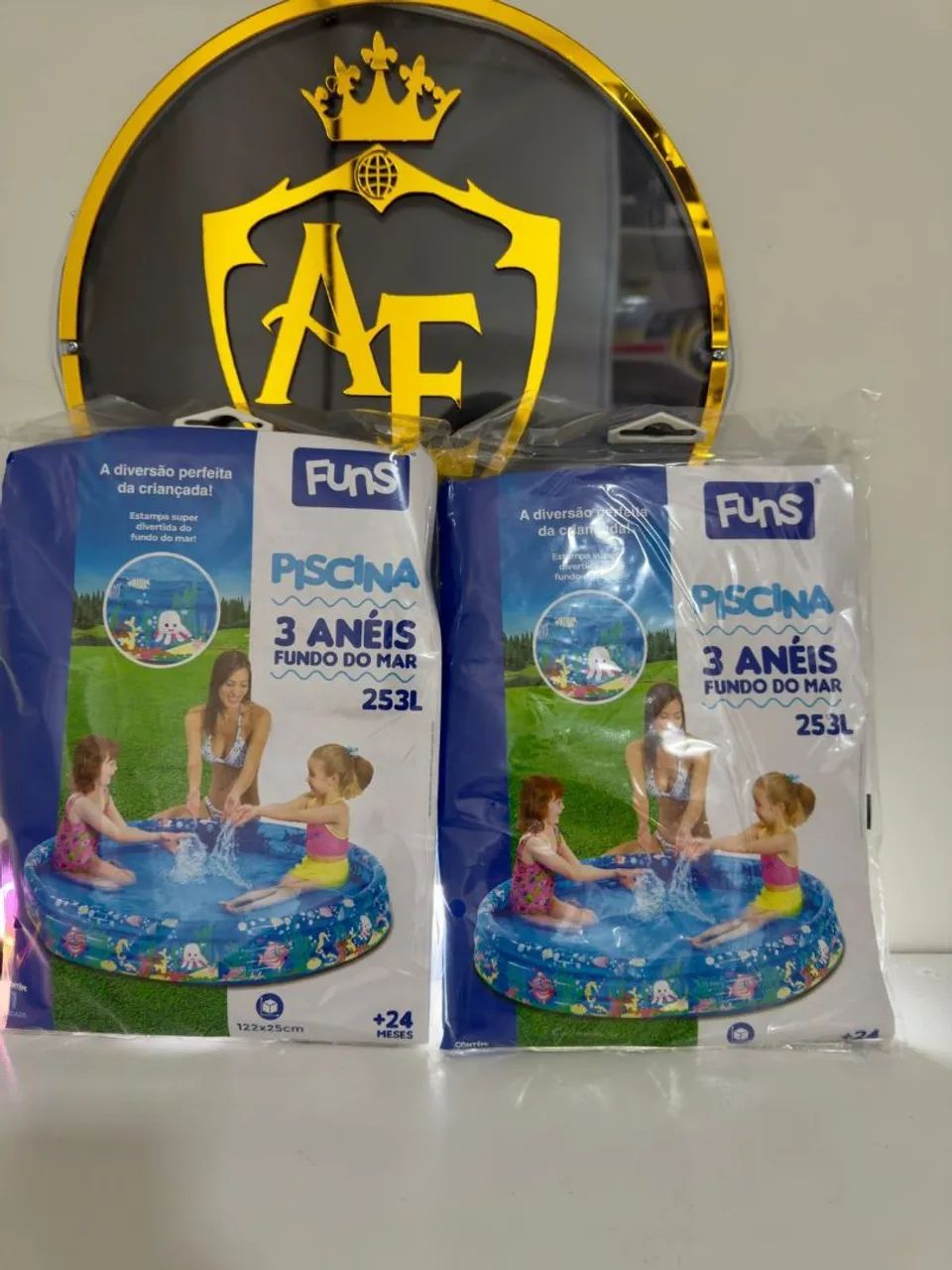 Piscina infantil 100L e 253 Litros - Foto 3