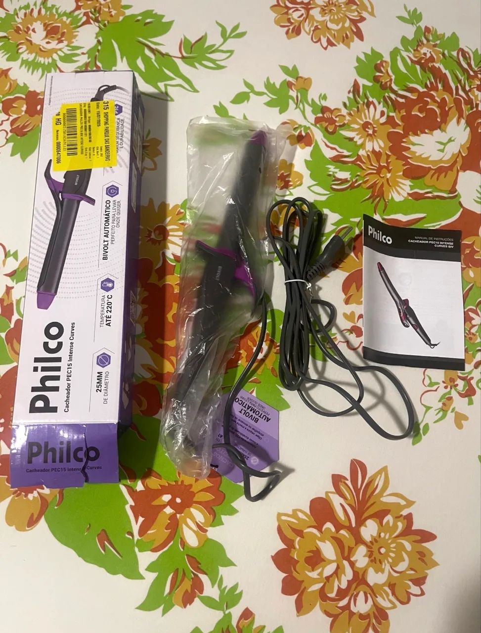 PRODUTO NOVO LACRADO SEM USO MODELADOR DE CACHOS BIVOLT 25M PHILCO CAMPINAS  - Foto 5