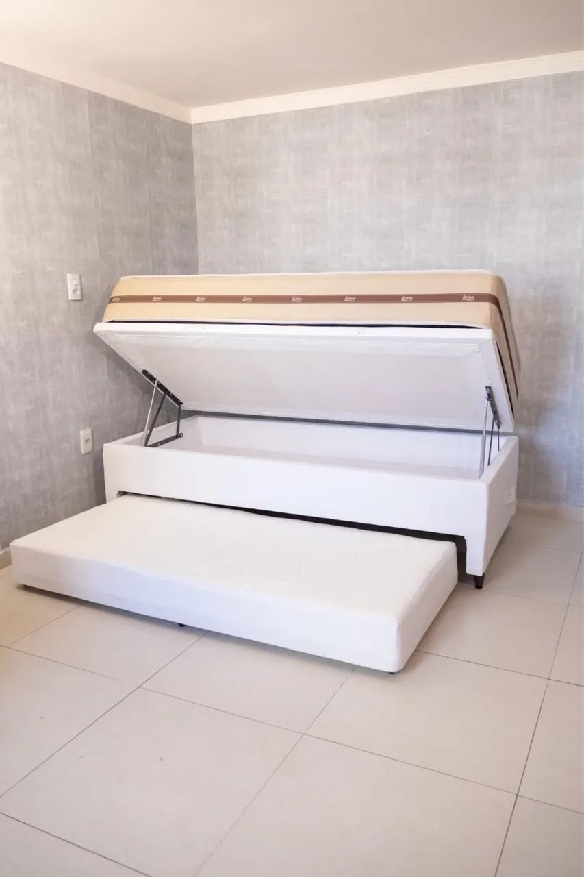 Tribox com auxiliar em molas ensacadas