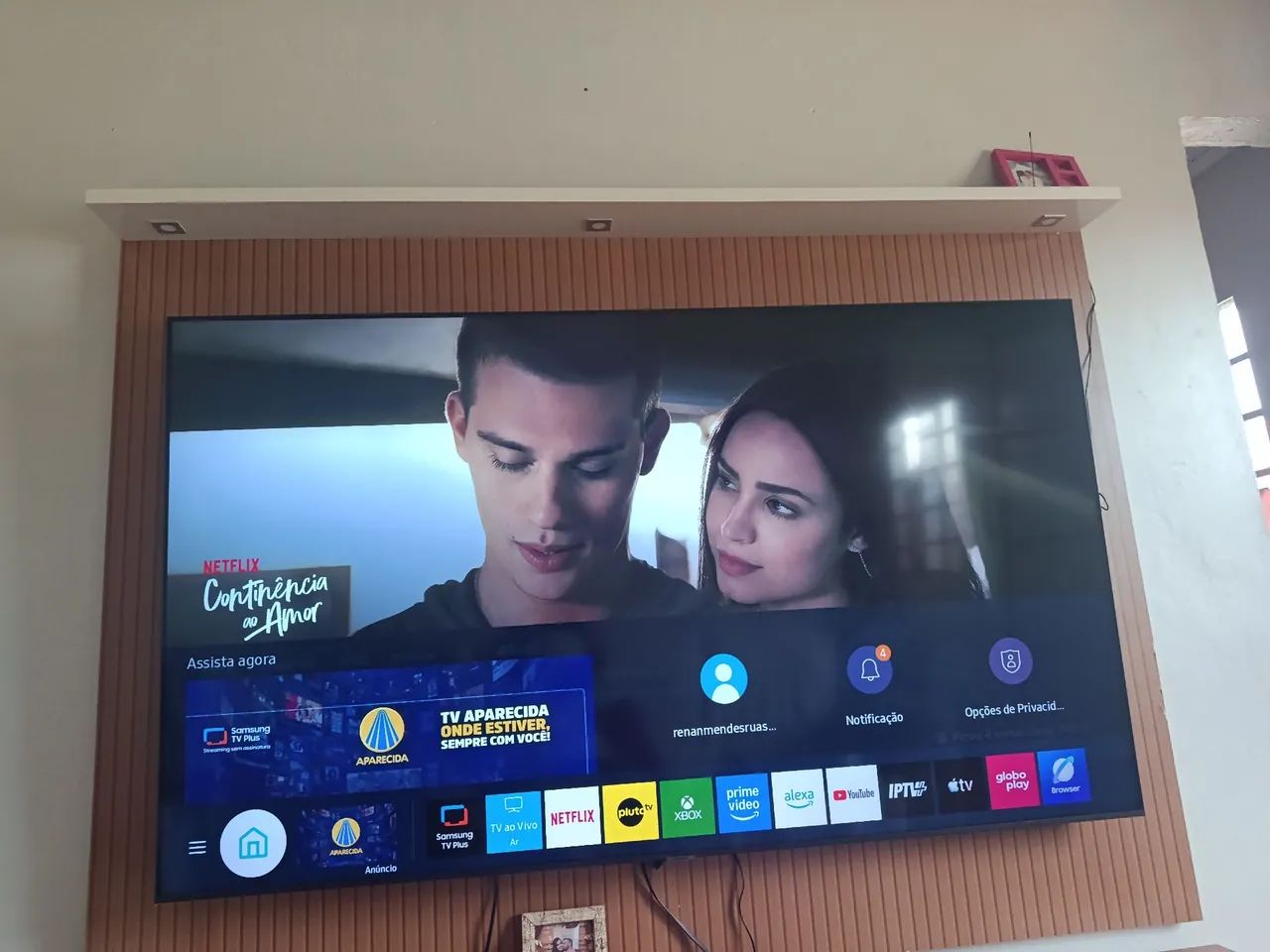 Tv Samsung 70 troco por uma de 55 com volta sua - Foto 4