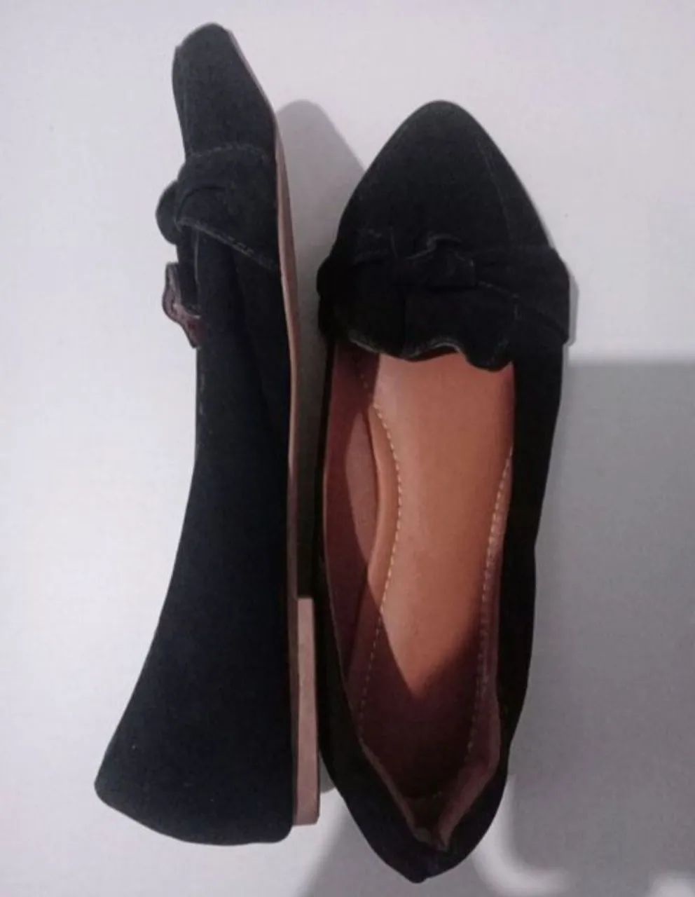 Sapatilha feminina preta - Foto 2