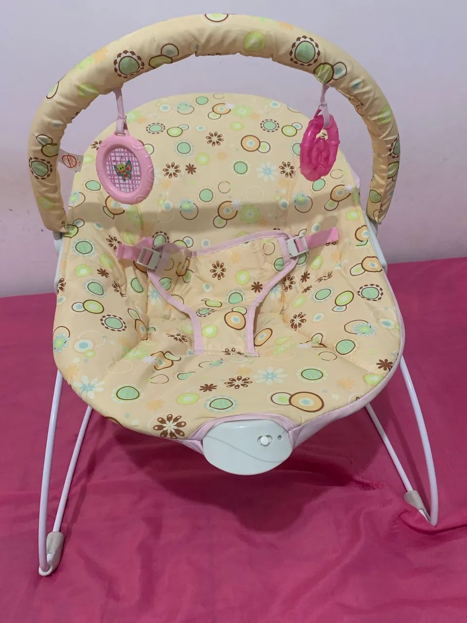 Cadeirinha de descanso para bebê que vibra  - Foto 4
