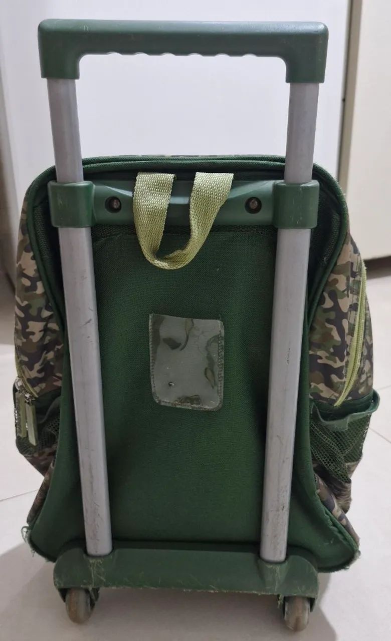 Mochila escolar verde - Foto 2