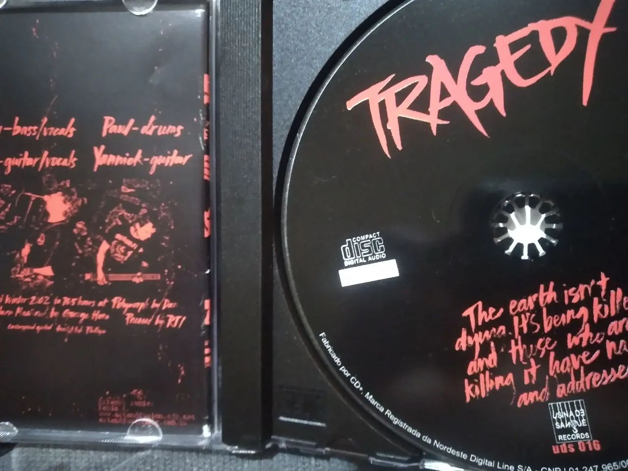 Cd Tragedy - Vengeance - Crust / Punk Raro - CDs, DVDs etc - Santa