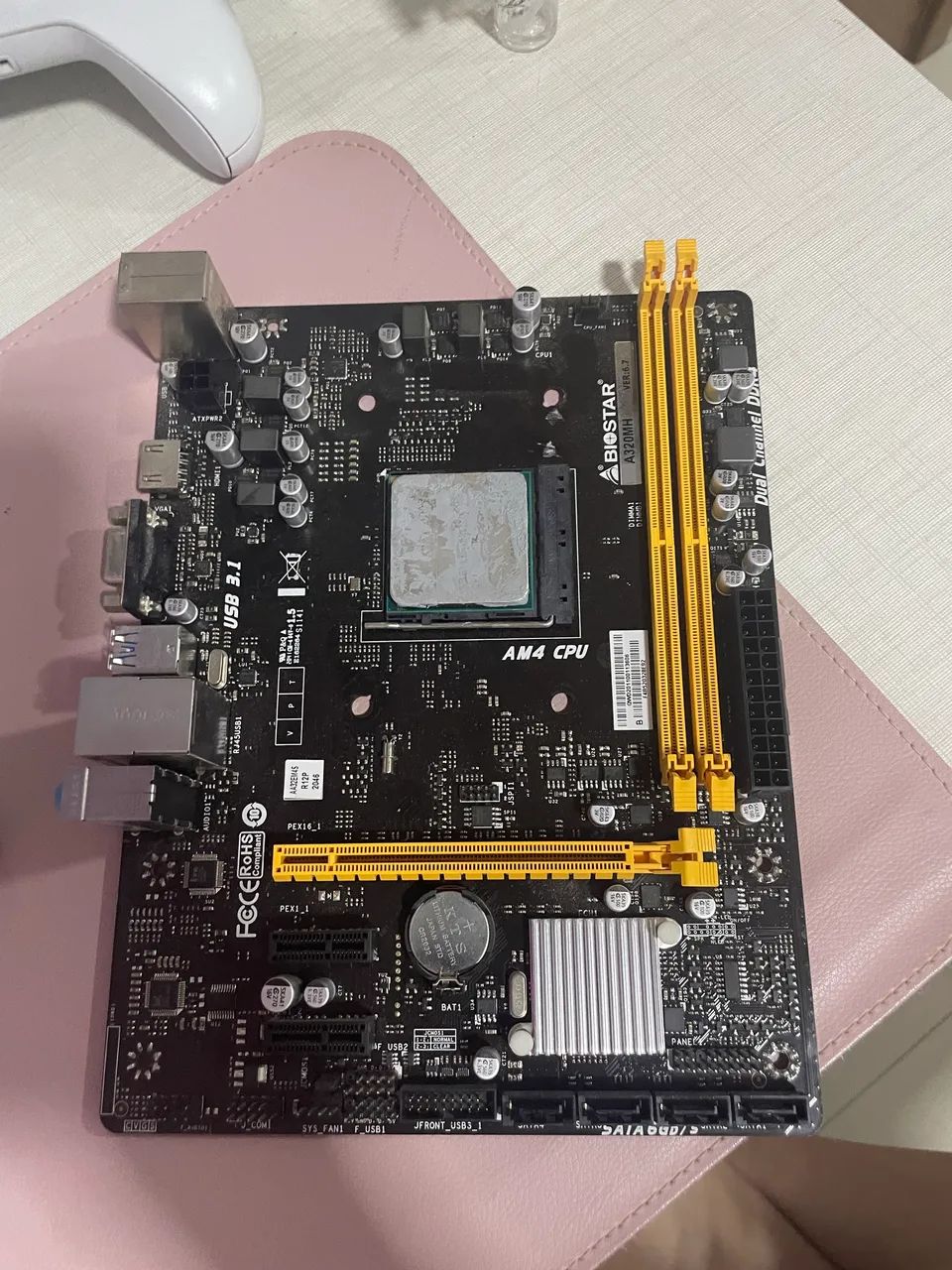 Placa-Mãe Biostar A320MH ? AM4 ? DDR4 ? mATX - Foto 3