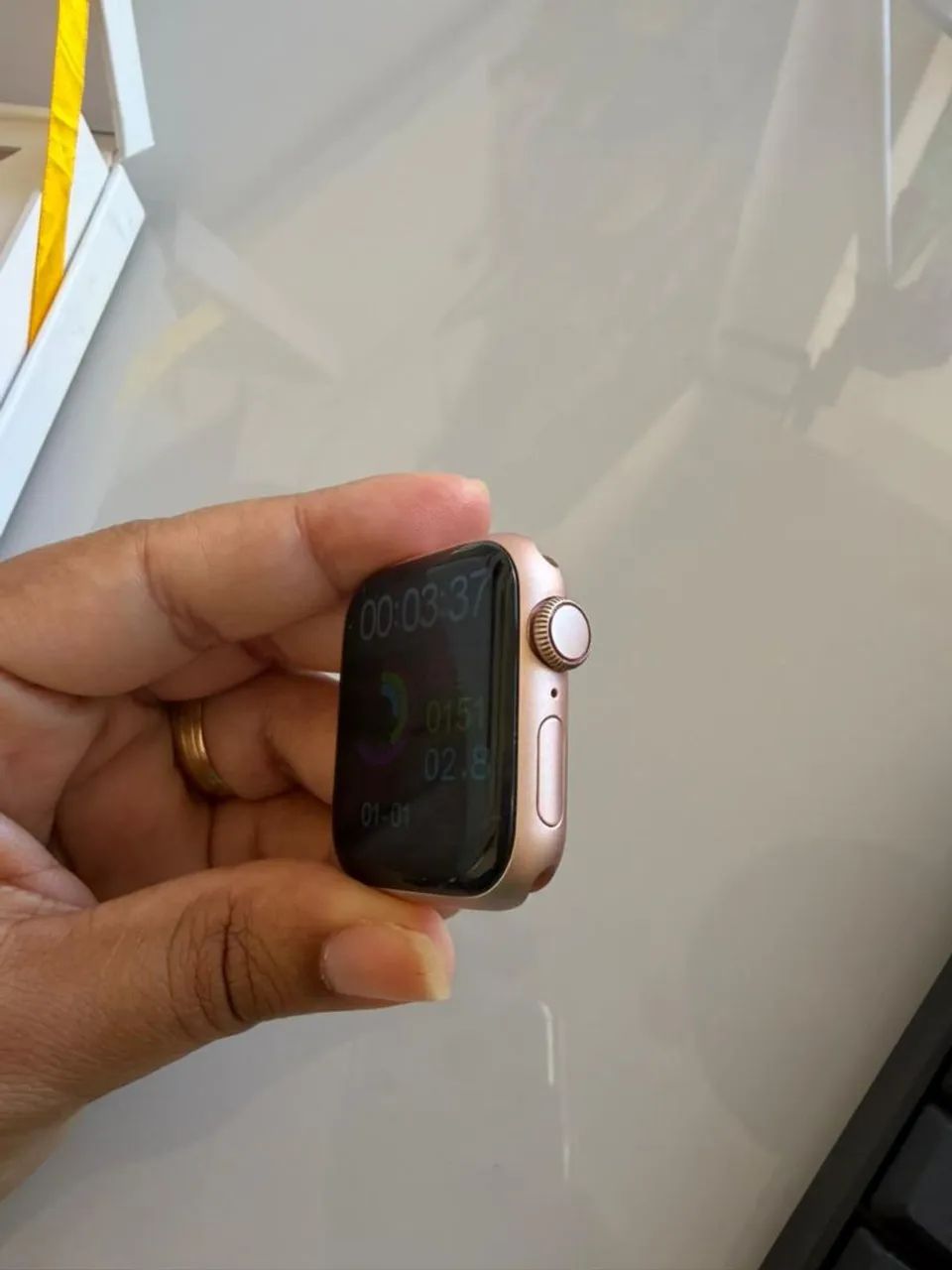 Relógio Smartwatch W56 mini - Foto 3
