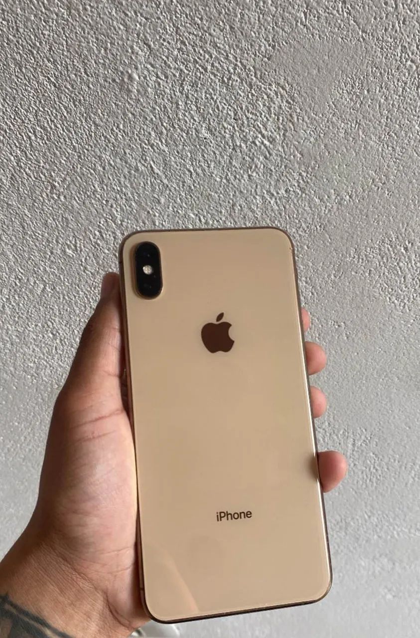 iPhone XS Max 64gb Gold todo original - Celulares e Smartphones