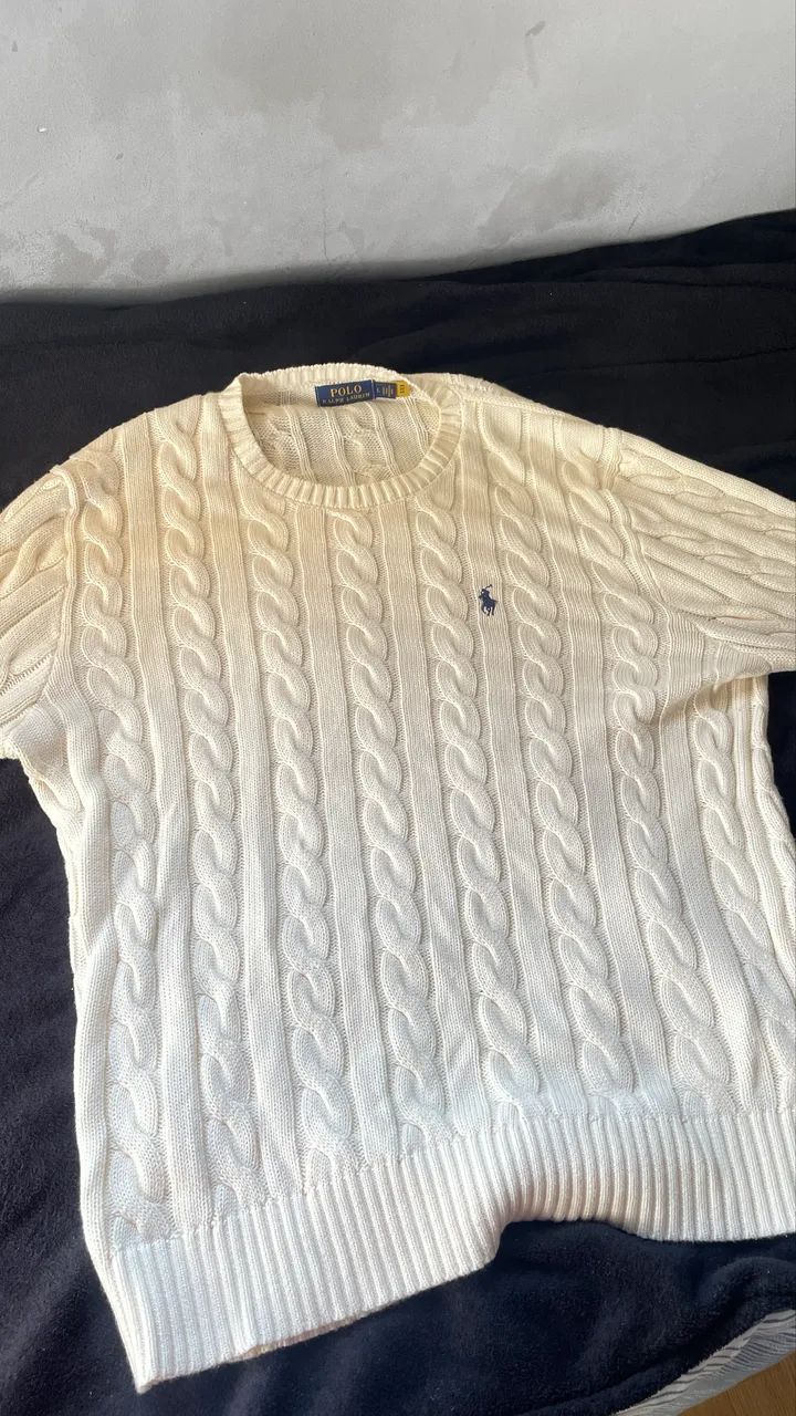Polo ralph Lauren suéter Bege - Foto 4