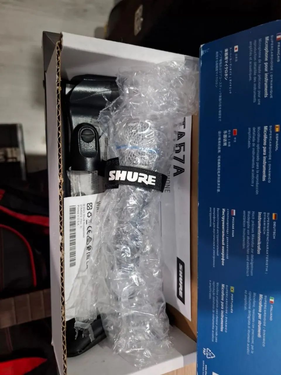 Microfone SHURE Beta 57A  - ORIGINAL - Foto 2