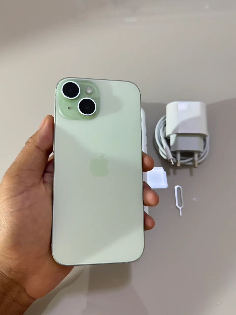 iPhone 15 verde - (128GB) Aparelho Impecável 