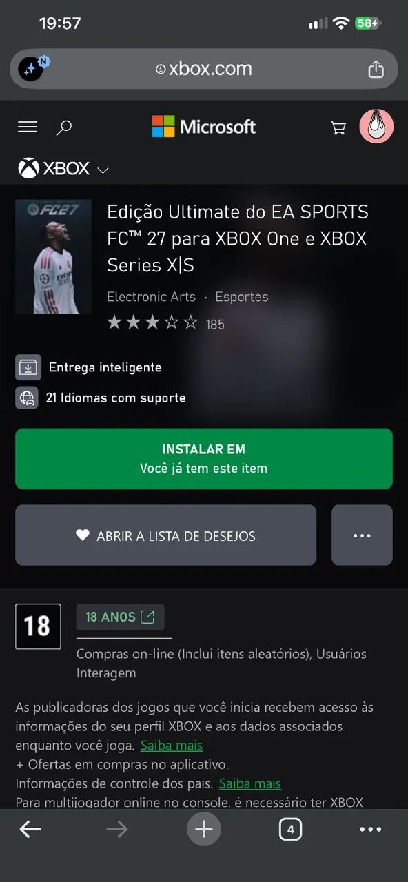 Conta Xbox  - Foto 2