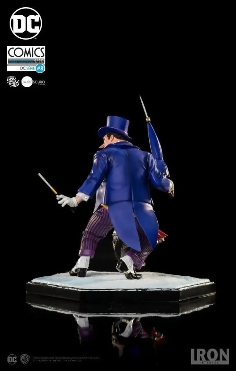 Iron Studios Dc Comics The Penguin Art Scale 1/10 Regular - Pinguim - Foto 2