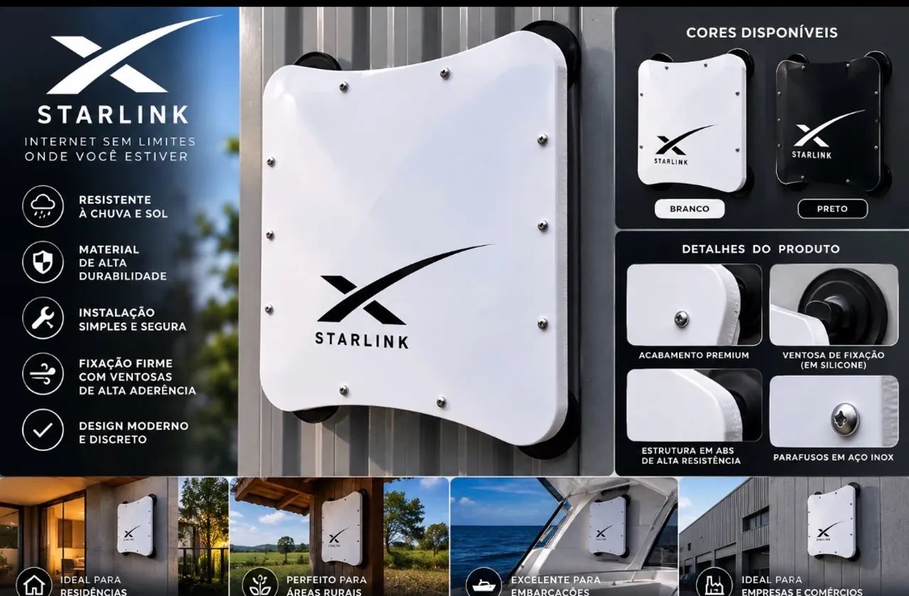 Vendo case de teto para Starlink 