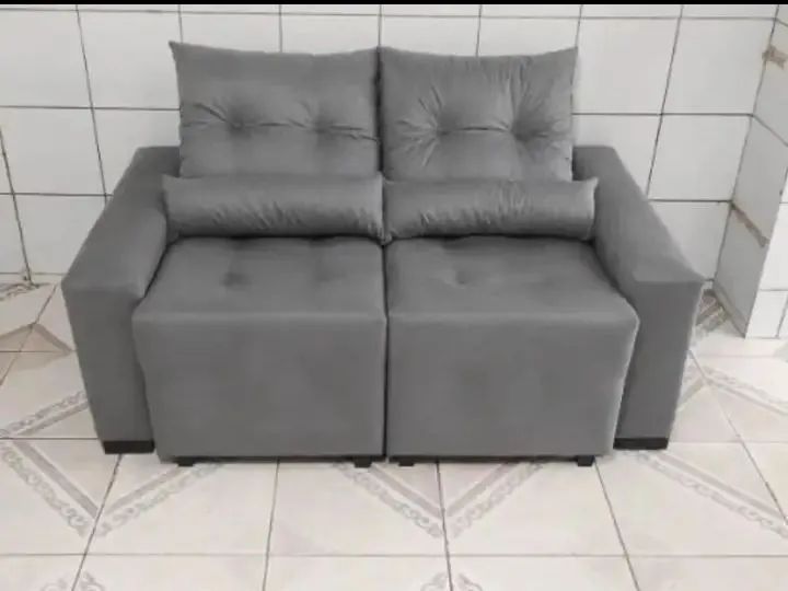 Sofa retrátil 1,60cm da fabrica  - Foto 2