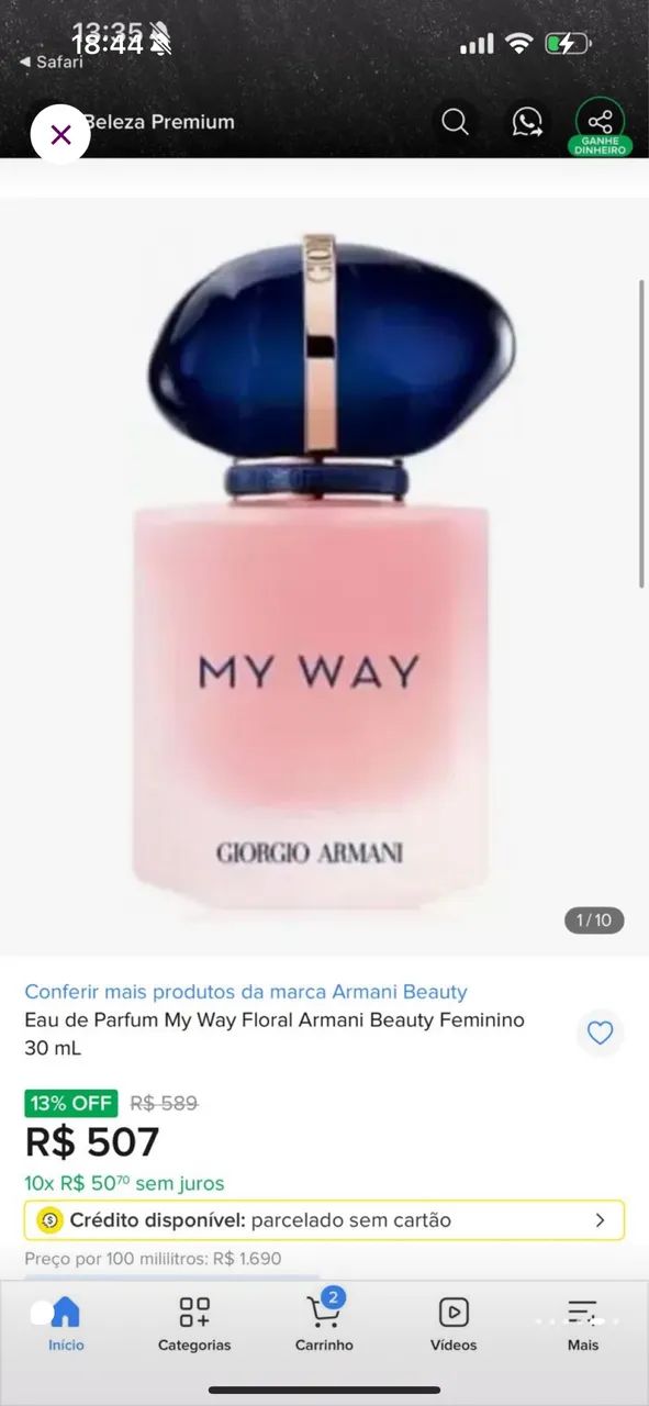 Perfume My Way Floral 90ml - Foto 2