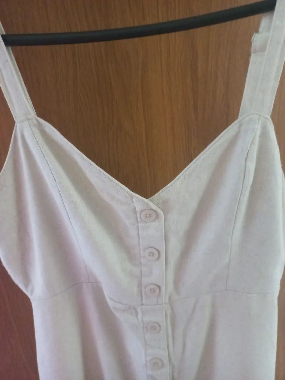 Vestido midi linho
