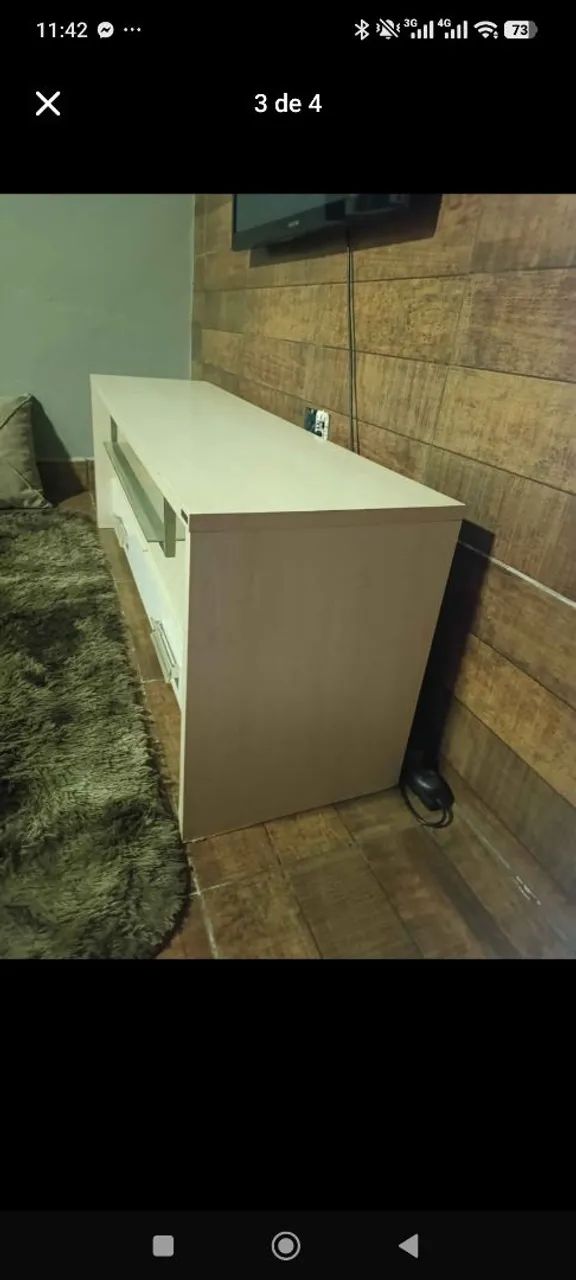Rack para sala + nicho de vidro  - Foto 5