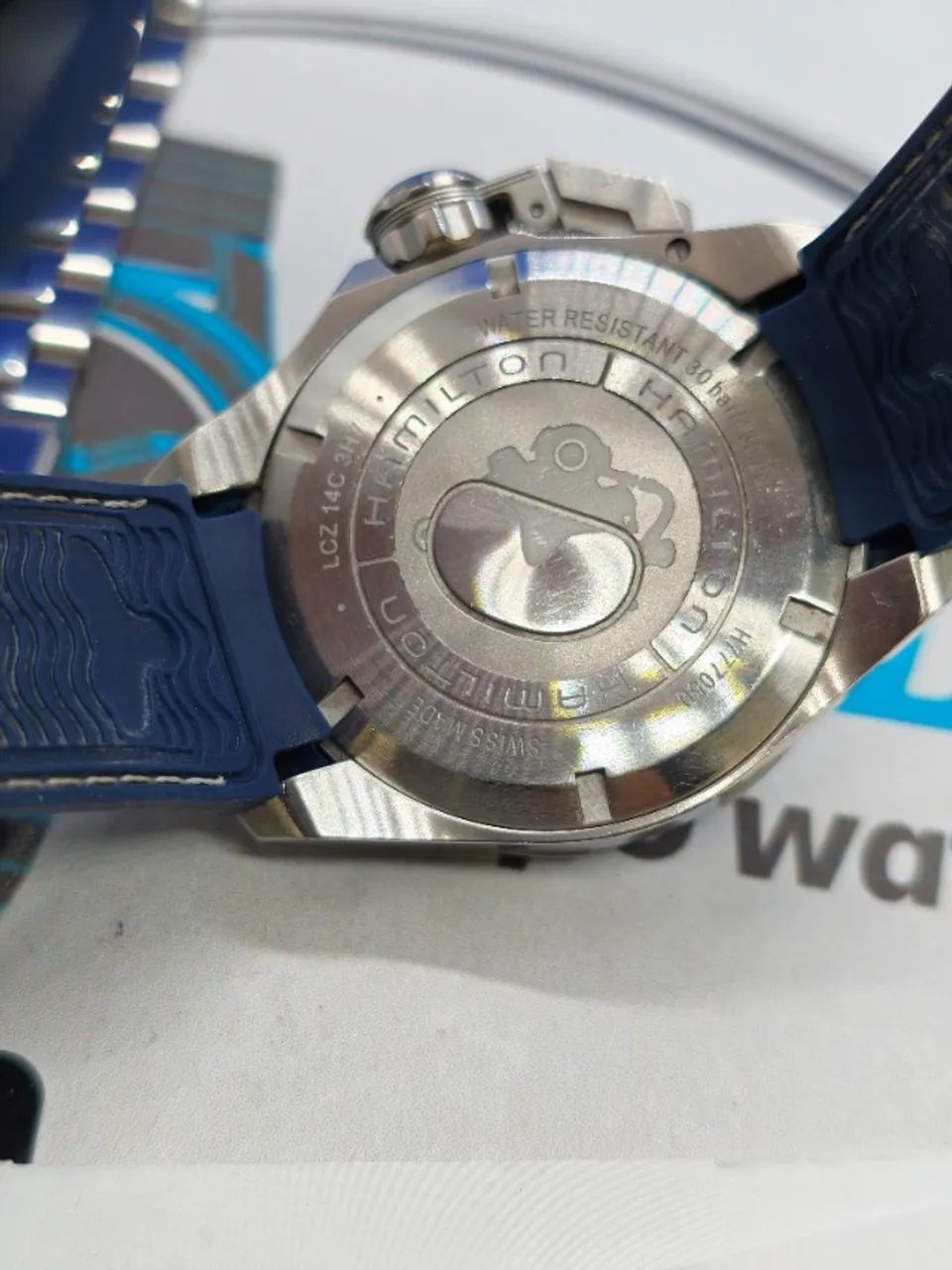 RELOGIO HAMILTON KHAKI NAVY FROGMAN  - Foto 3