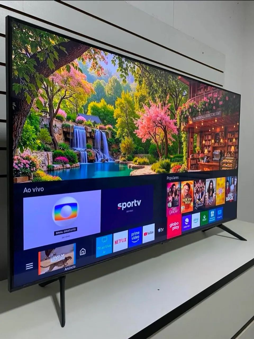 Tv Samsung 55 Polegadas Smart Ultra 4k - Foto 4