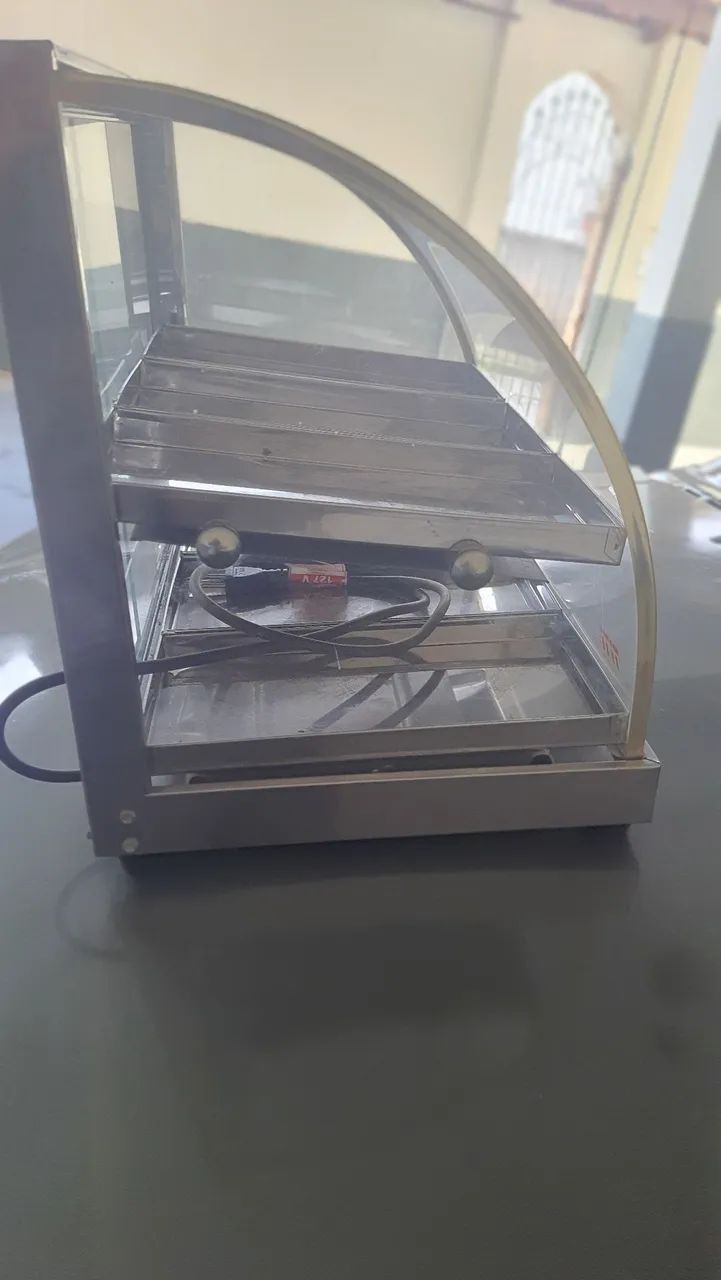 Vendo expositor de Salgado, seis bandejas. - Foto 4