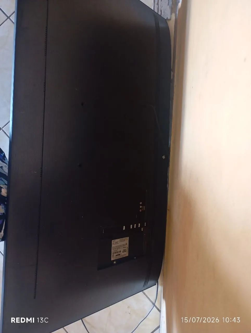 Tv queimada 