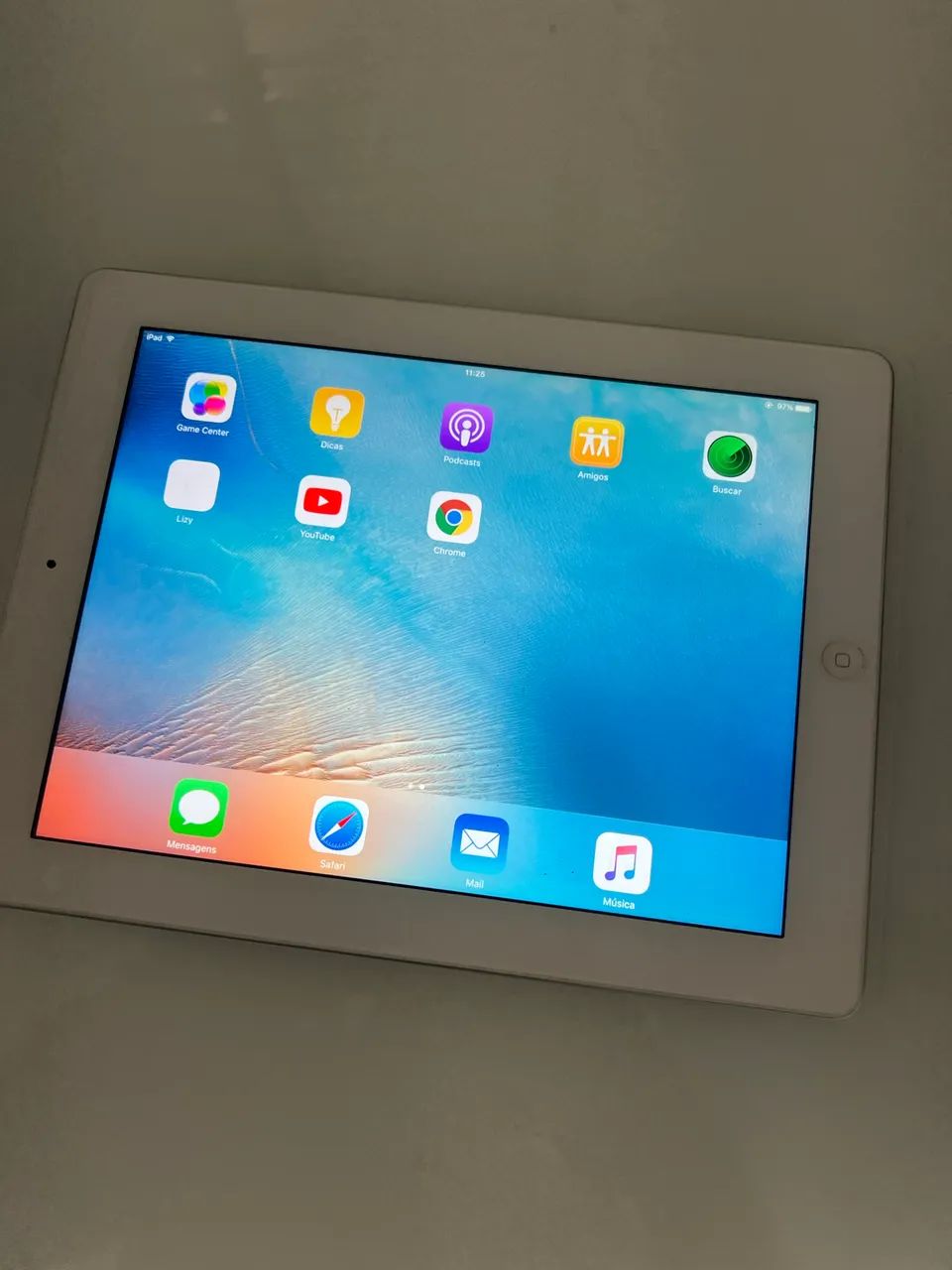 Ipad 3 com capa bumper