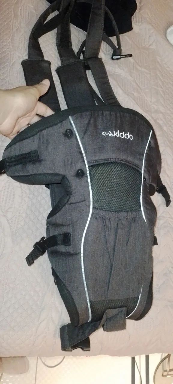 Canguru Kiddo para Bebê - Confortável e Prático