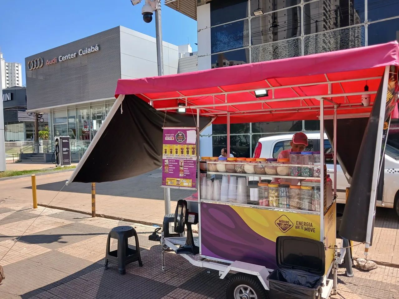 Carrinho de Açai com freezer e carretinha  - Foto 2