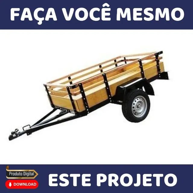 13 projetos para carretinhas reboque  - Foto 5