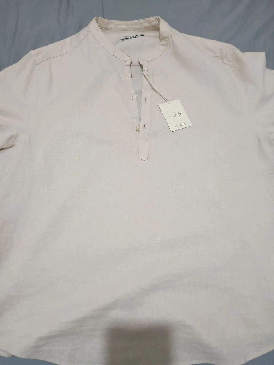 Camisa linho casual nova - Foto 2