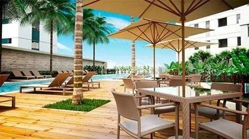 Apartamento 02 quartos, 02 suites em Vila da Serra