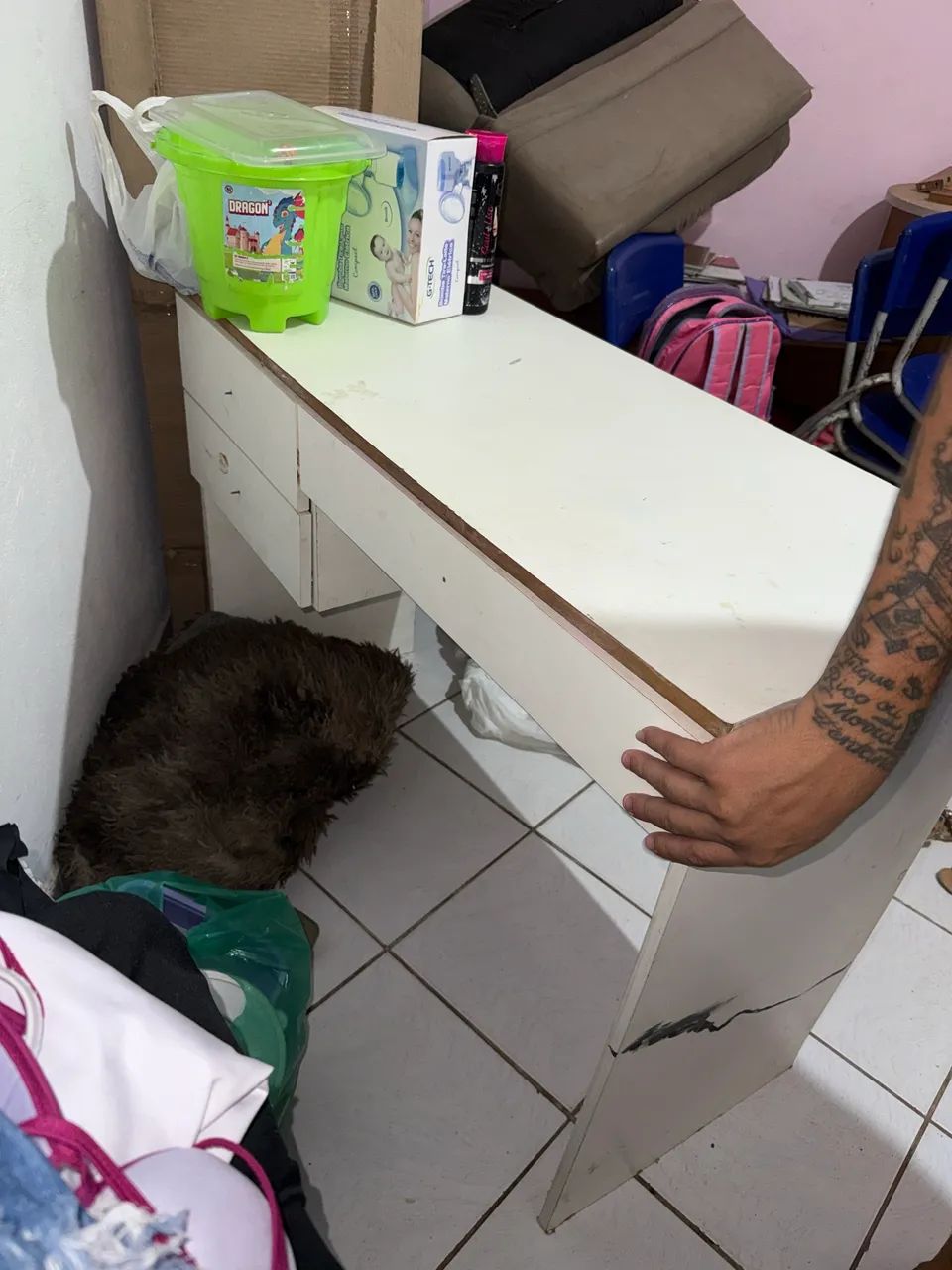 Vendo penteadeira usada grande 