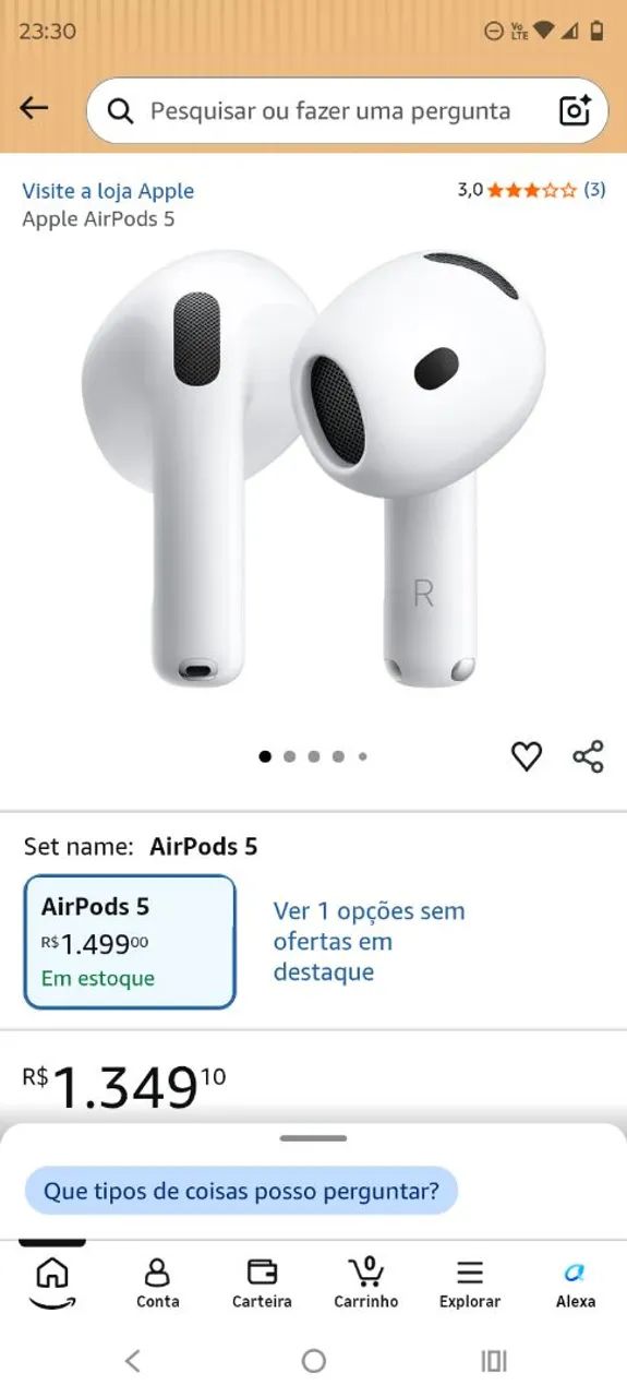 Airpods 5 lacrado - Foto 2